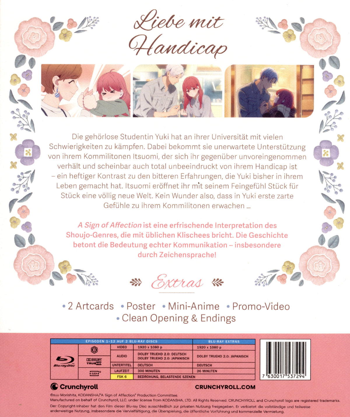 A Sign of Affection - Ein Zeichen der Zuneigung - Gesamtausgabe [2 BRs]  (Blu-ray Disc)