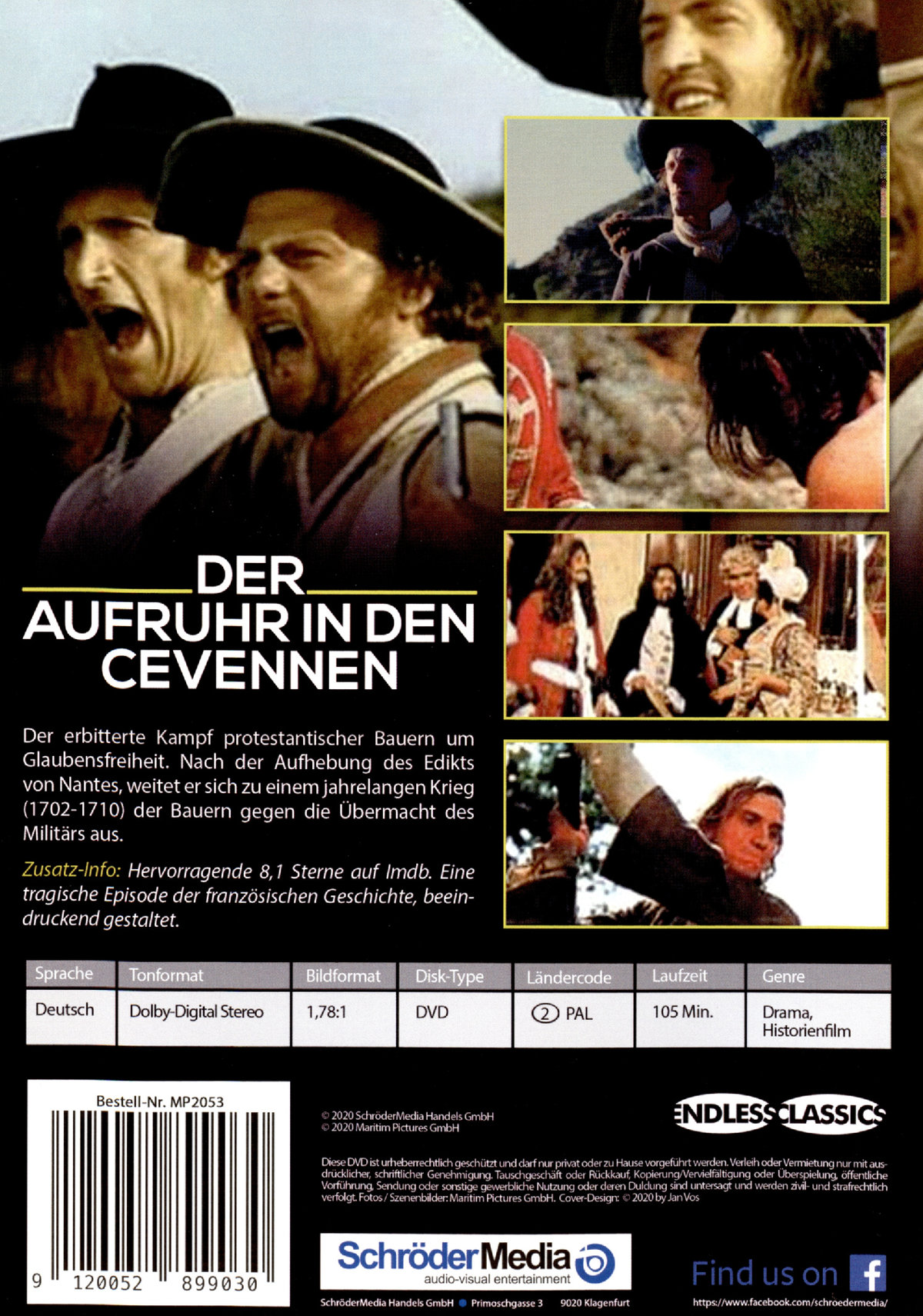 Aufruhr in den Cervennen, Der