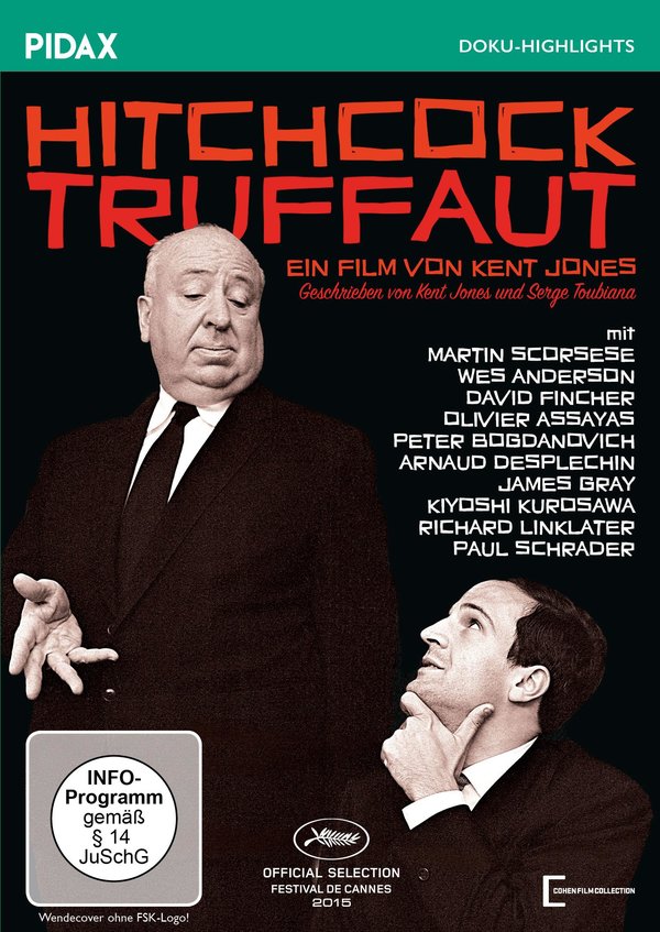 Hitchcock/Truffaut / Die preisgekrönte Dokumentation über den „Meister der Spannung“ Alfred Hitchcock  (Pidax Doku-Highlights)  (DVD)