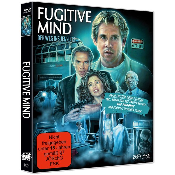 FUGITIVE MIND - From The Vault #53 - Brain Twisters Double Feature - plus THE PROPHET  [2 BRs]  (Blu-ray Disc)