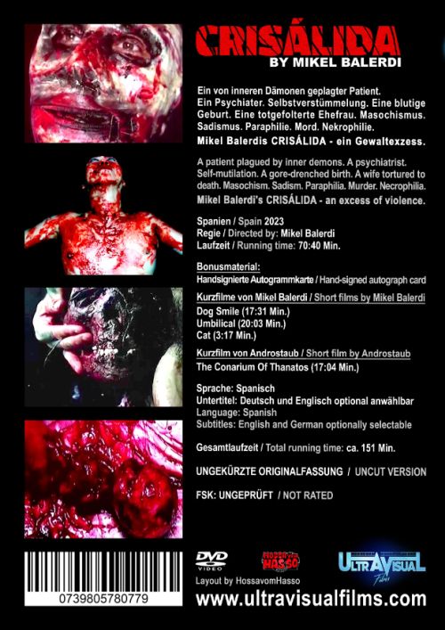Crisalida - Uncut Edition (OmU) (DVD) | 46658 Crisalida - Uncut Edition (OmU) (DVD) | 46658
