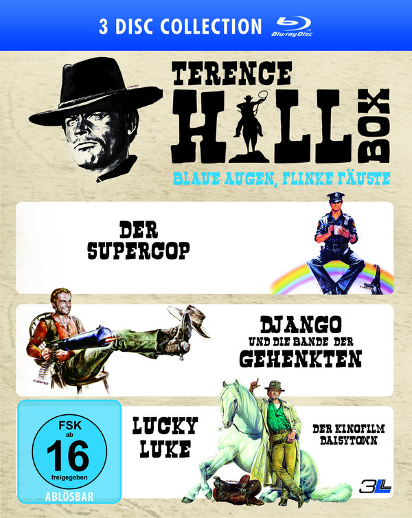 Terence Hill Box - Blaue Augen, flinke Fäuste (blu-ray)