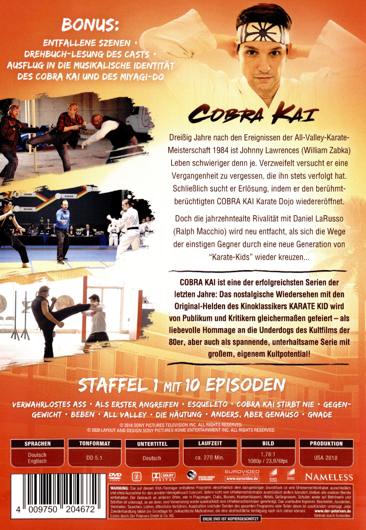Cobra Kai - Staffel 1