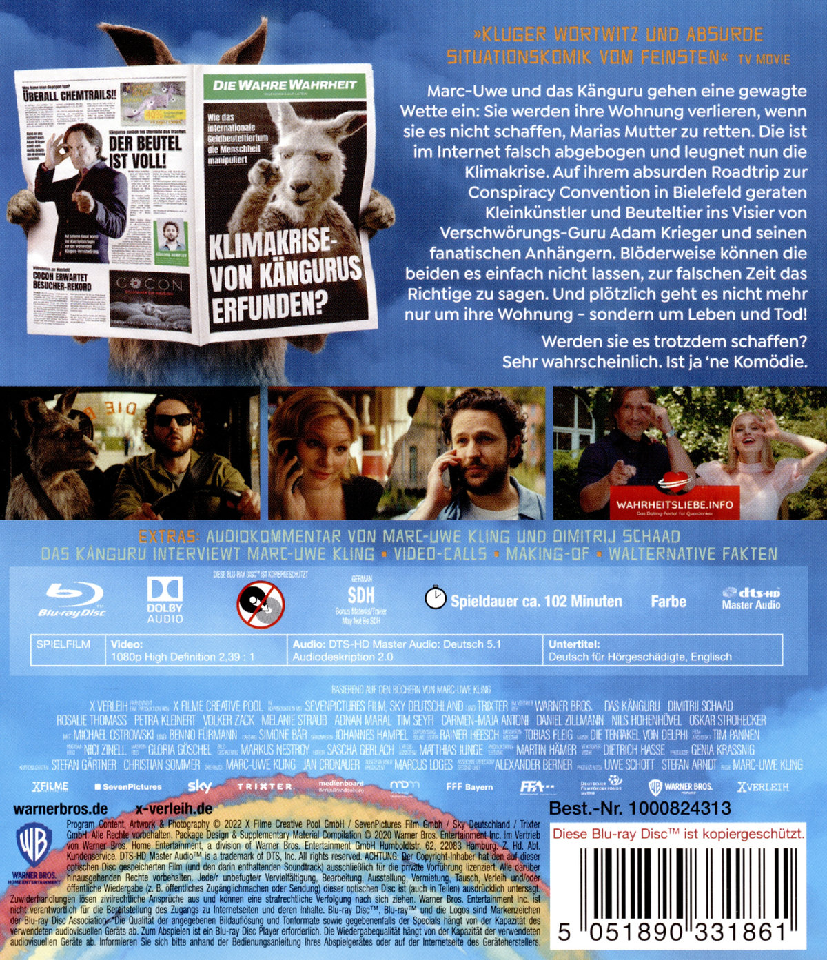 Die Känguru-Verschwörung  (Blu-ray Disc)
