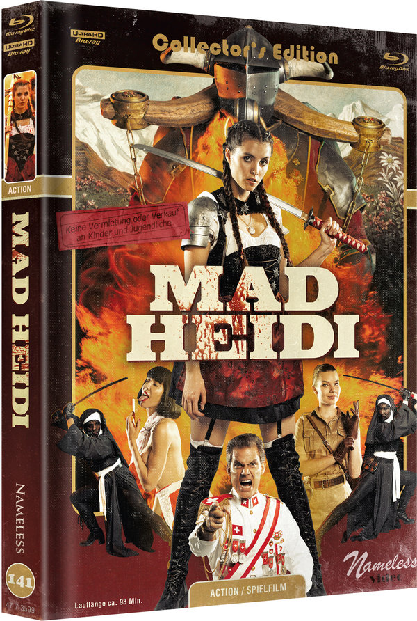 Mad Heidi - Uncut Mediabook Edition (4K Ultra HD+blu-ray) (C)