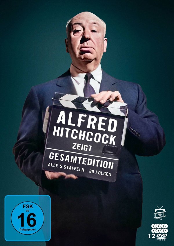 Alfred Hitchcock zeigt - Gesamtedition: Alle 5 Staffeln / 80 Folgen (Fernsehjuwelen)  [12 DVDs]  (DVD)