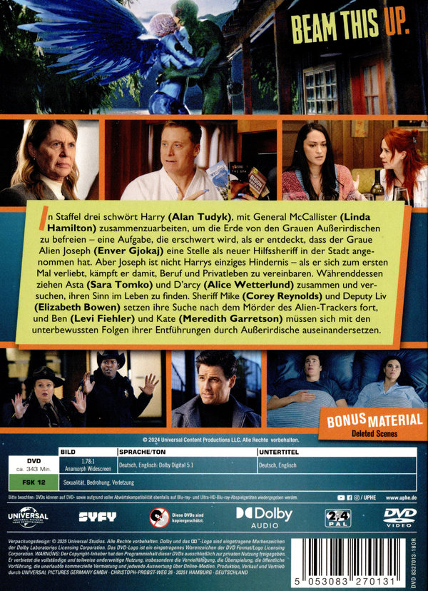 Resident Alien: Staffel Drei  [4 DVDs]  (DVD)