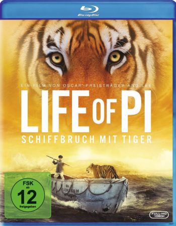 Life of Pi - Schiffbruch mit Tiger (blu-ray)