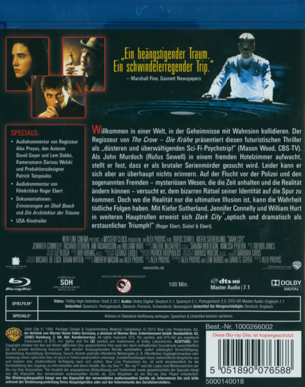 Dark City (blu-ray)
