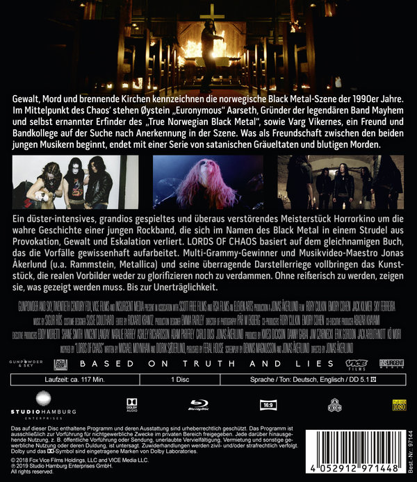 Lords of Chaos (blu-ray)