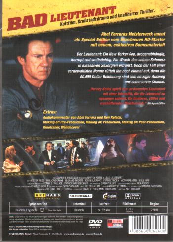 Bad Lieutenant - Special Edition