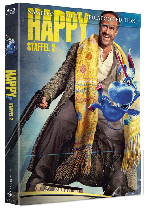 Happy - Staffel 2 - Uncut Mediabook Edition (blu-ray) (B)