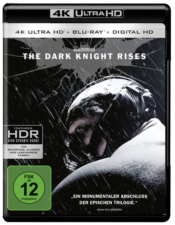 The Dark Knight Rises  (4K Ultra HD) (+ 2 Blu-rays)  (Blu-ray 4K Ultra HD)
