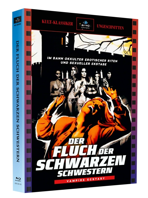 Der Fluch der schwarzen Schwestern - Vampire Ecstasy - Uncut Mediabook Edition  (blu-ray) (B)