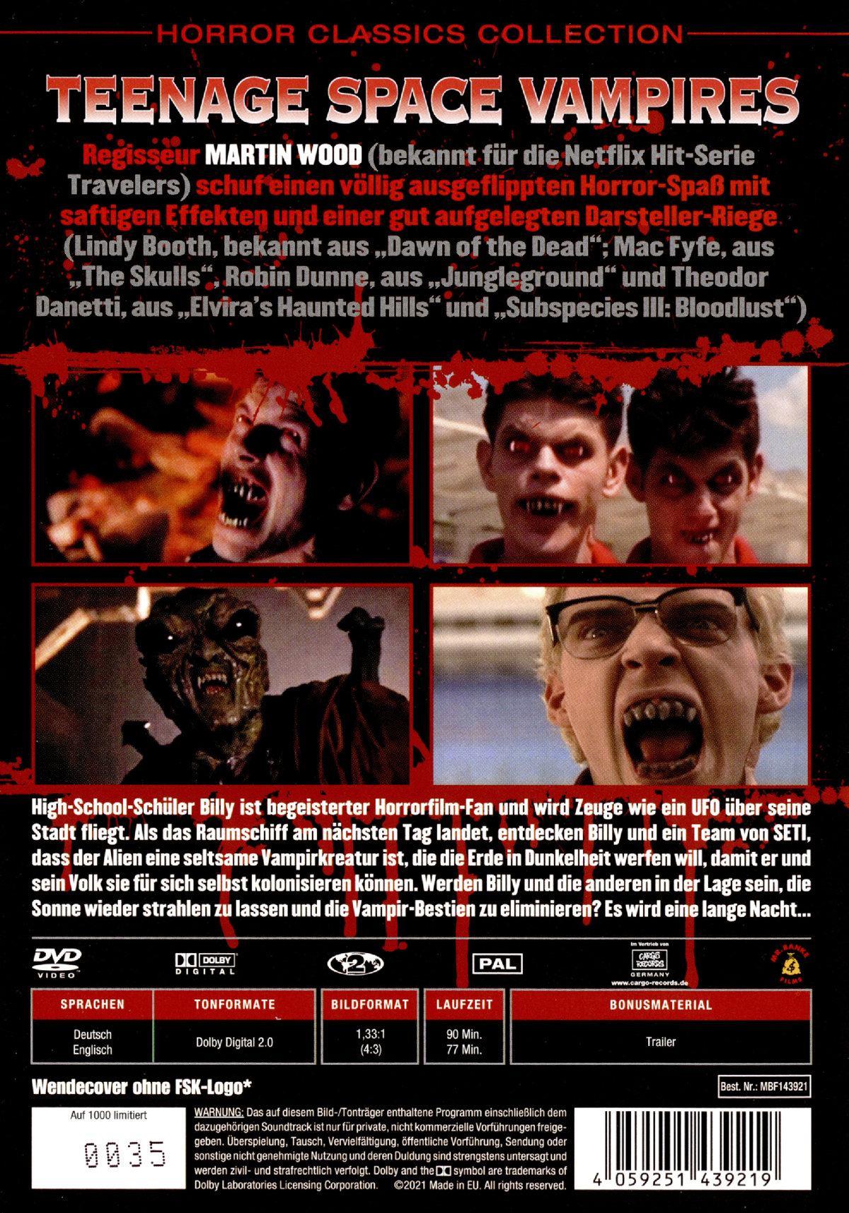Teenage Space Vampires - Angriff der Weltraumvampire
