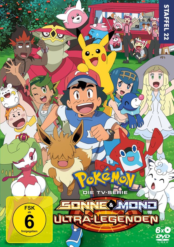 Pokémon - Die TV-Serie: Sonne und Mond Ultra-Legenden - Staffel 22  (DVD)
