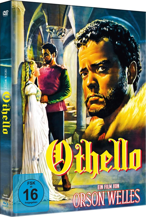 Orson Welles OTHELLO - Uncut Mediabook Edition (DVD+blu-ray)