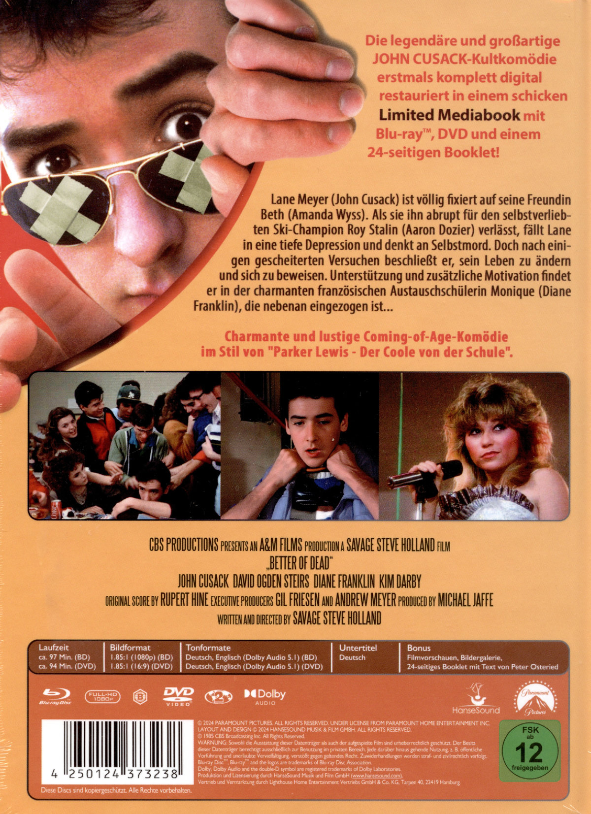 Better off Dead - Lanny dreht auf - Uncut Mediabook Edition  (DVD+blu-ray)