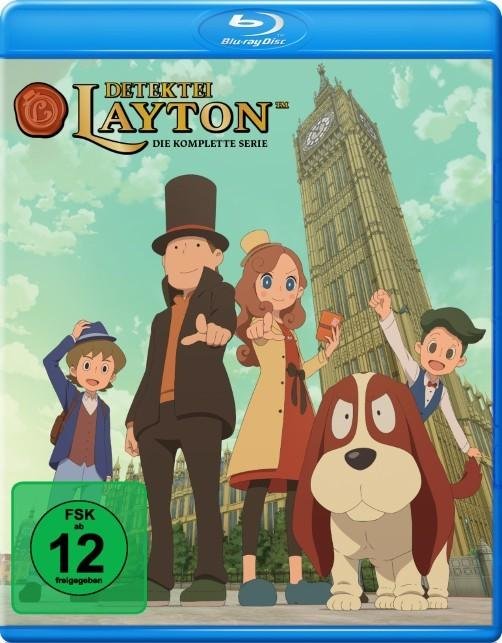 Detektei Layton - Katrielles rätselhafte Fälle: Die komplette Serie  [10 BRs]  (Blu-ray Disc)