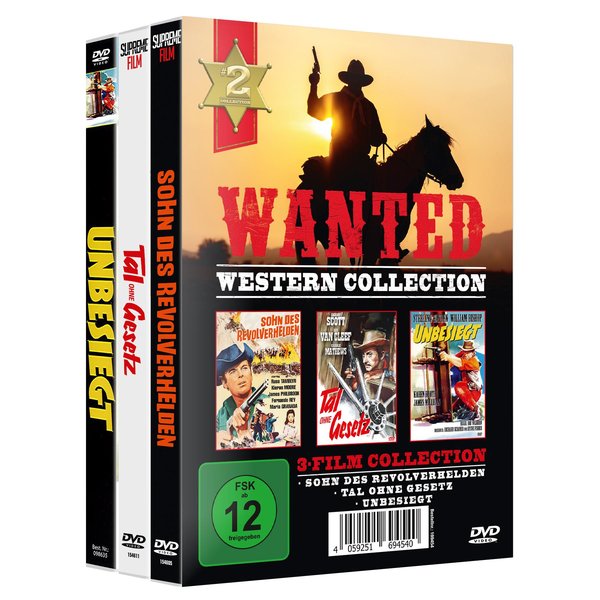 WANTED - WESTERN COLLECTION #2 - 3 FILME BUNDLE PACK  [3 DVDs]  (DVD)