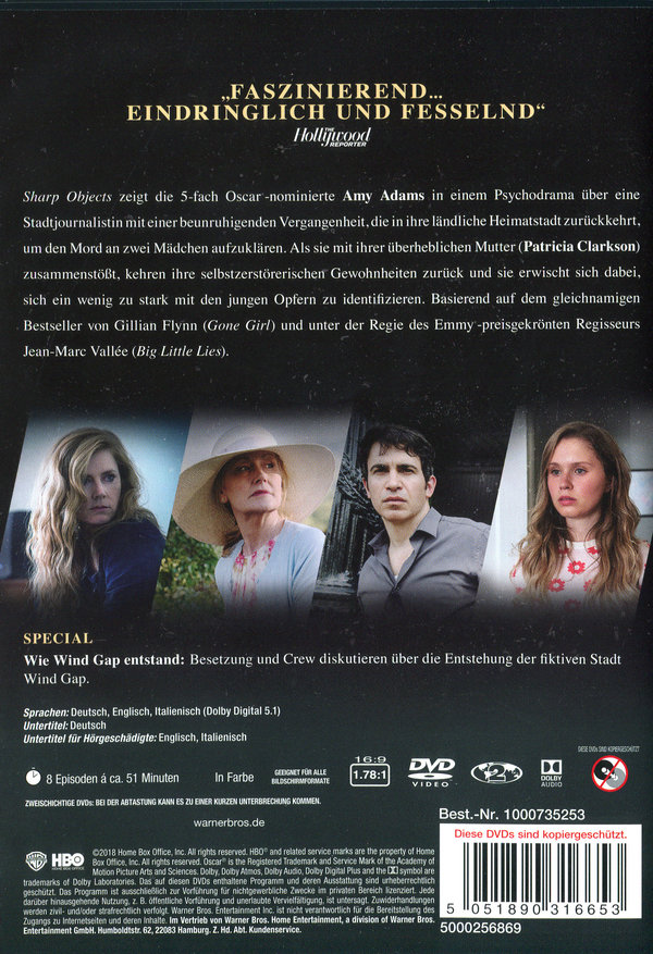 Sharp Objects  [2 DVDs]  (DVD)