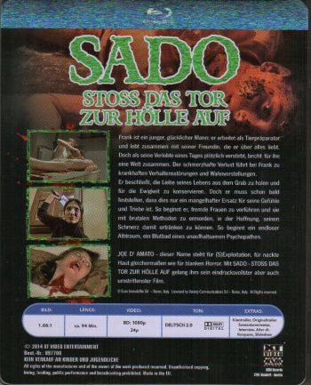 Sado - Stoß das Tor zur Hölle auf - Uncut Metalpak Edition (blu-ray)