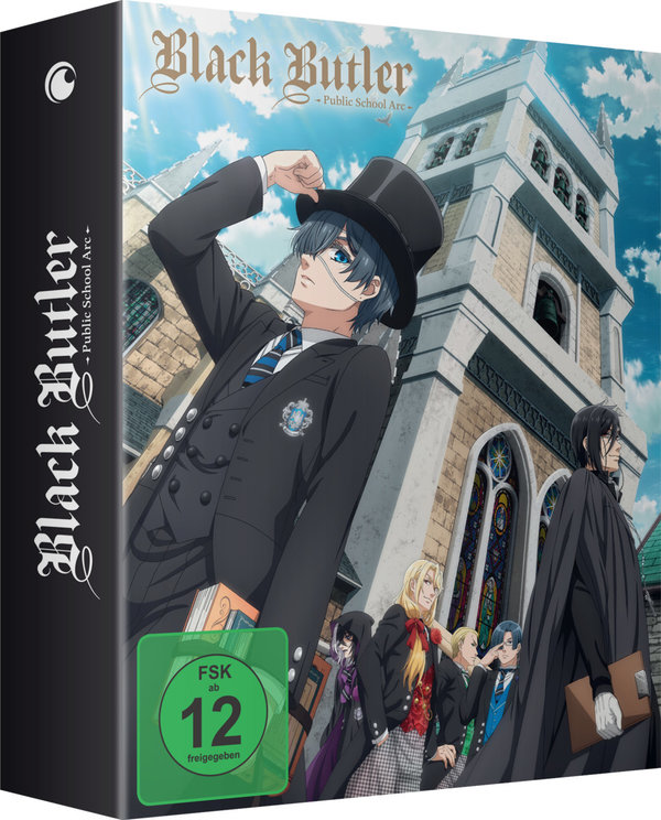 Black Butler: Public School Arc - Staffel 4 - Vol.1 mit Sammelschuber  (DVD)