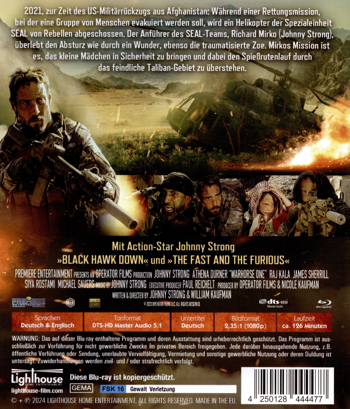 Warhorse - One Mission. One Moment. One Man  (Blu-ray Disc)