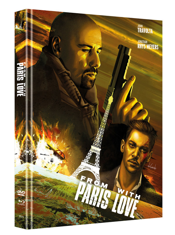 From Paris with Love - Uncut Mediabook Edition (DVD+blu-ray) (A)