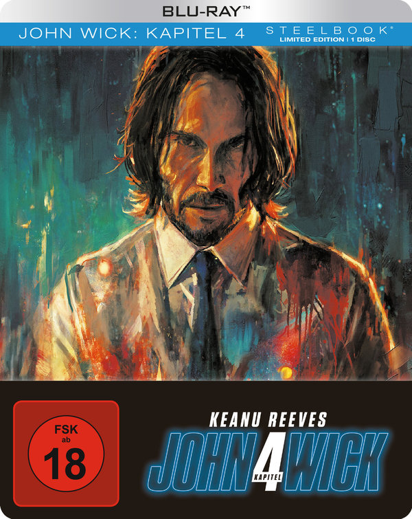 John Wick: Kapitel 4 - Steelbook  (Blu-ray Disc)