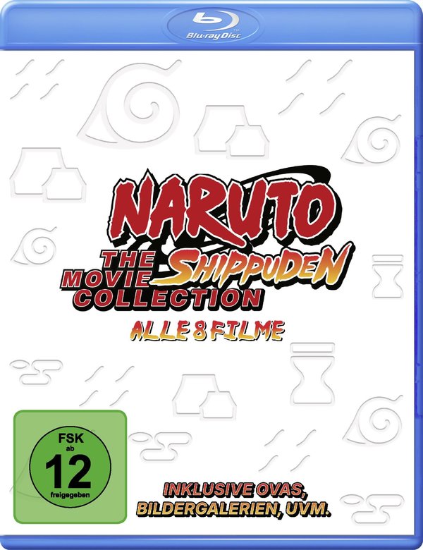 Naruto Shippuden: 8-Film Collection - The New Movie Collection  [8 BRs]  (Blu-ray Disc)