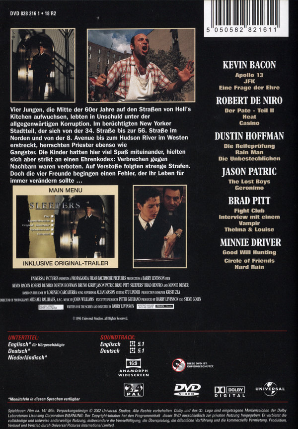 Sleepers  (DVD)