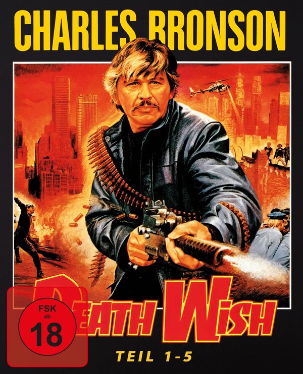 Death Wish 1-5 - gekürzte Fassung  [5 DVDs]  (DVD)