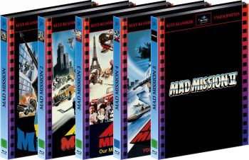 Mad Mission 1-5 - The Mediabook Edition (DVD+blu-ray)