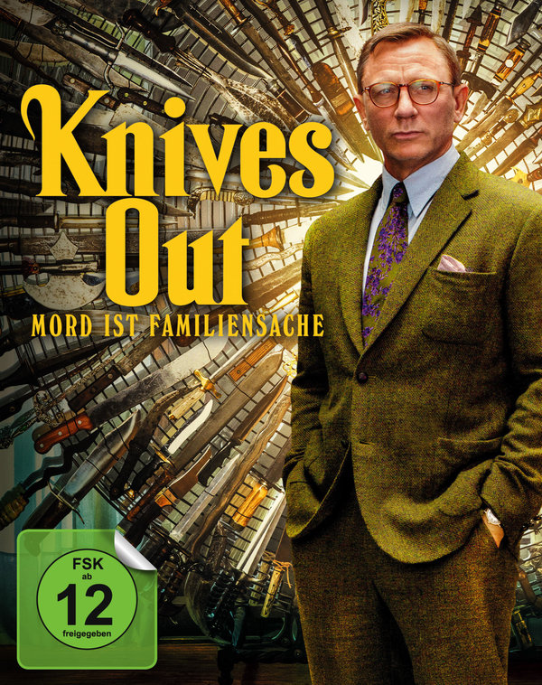 Knives Out - Mord ist Familiensache - Uncut Mediabook Edition (4K Ultra HD+blu-ray)