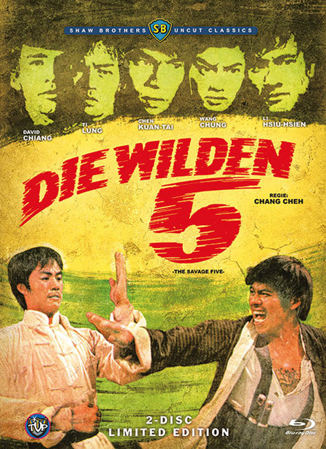 Wilden 5, Die - Uncut Mediabook Edition (DVD+blu-ray)