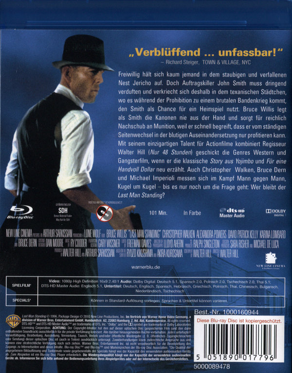 Last Man Standing (blu-ray)