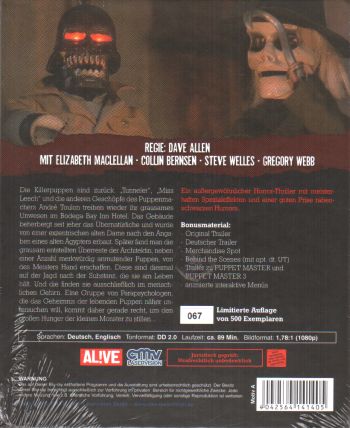 Puppet Master 2 - Black Edition (blu-ray)