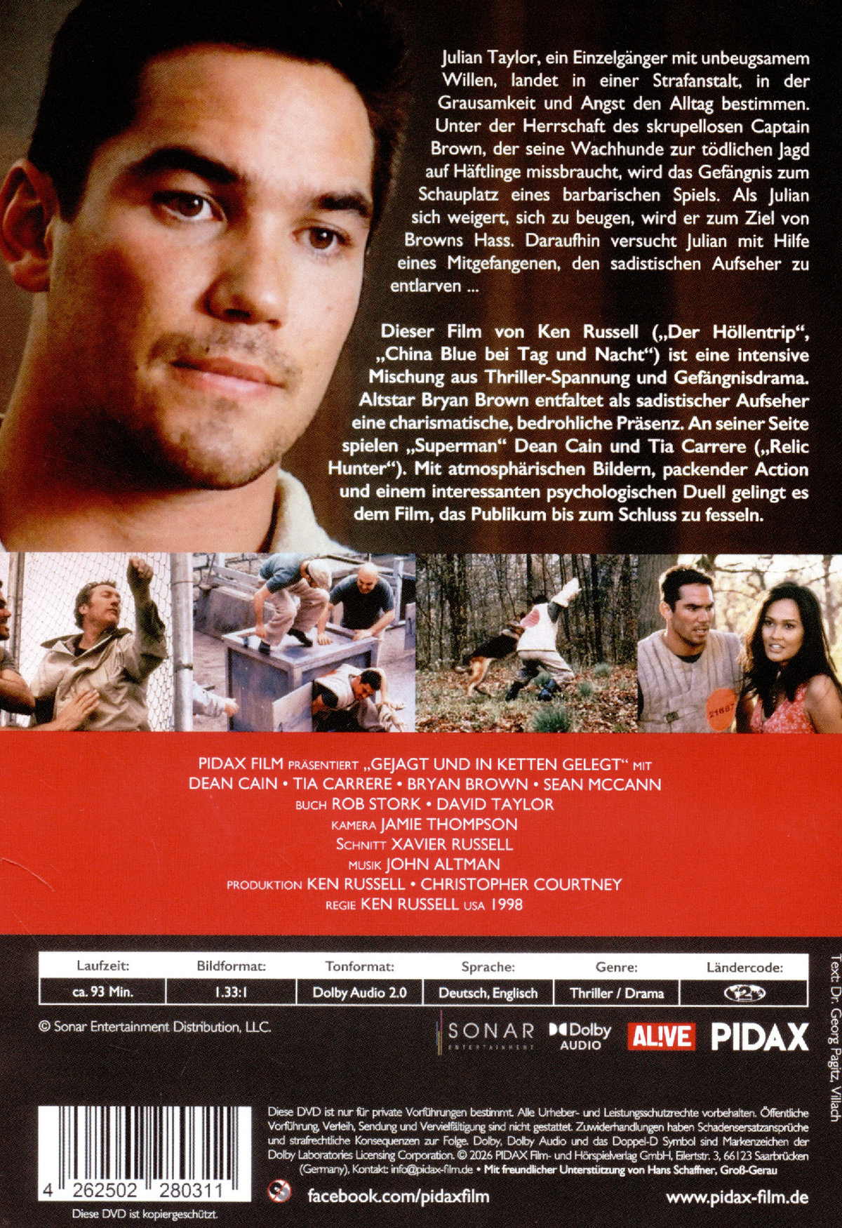 Gejagt und in Ketten gelegt (Dogboys) / Spannendes Gefängnisdrama mit Starbesetzung (Pidax Film-Klassiker)  (DVD)