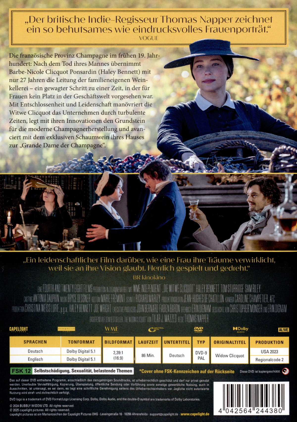 Die Witwe Clicquot  (DVD)