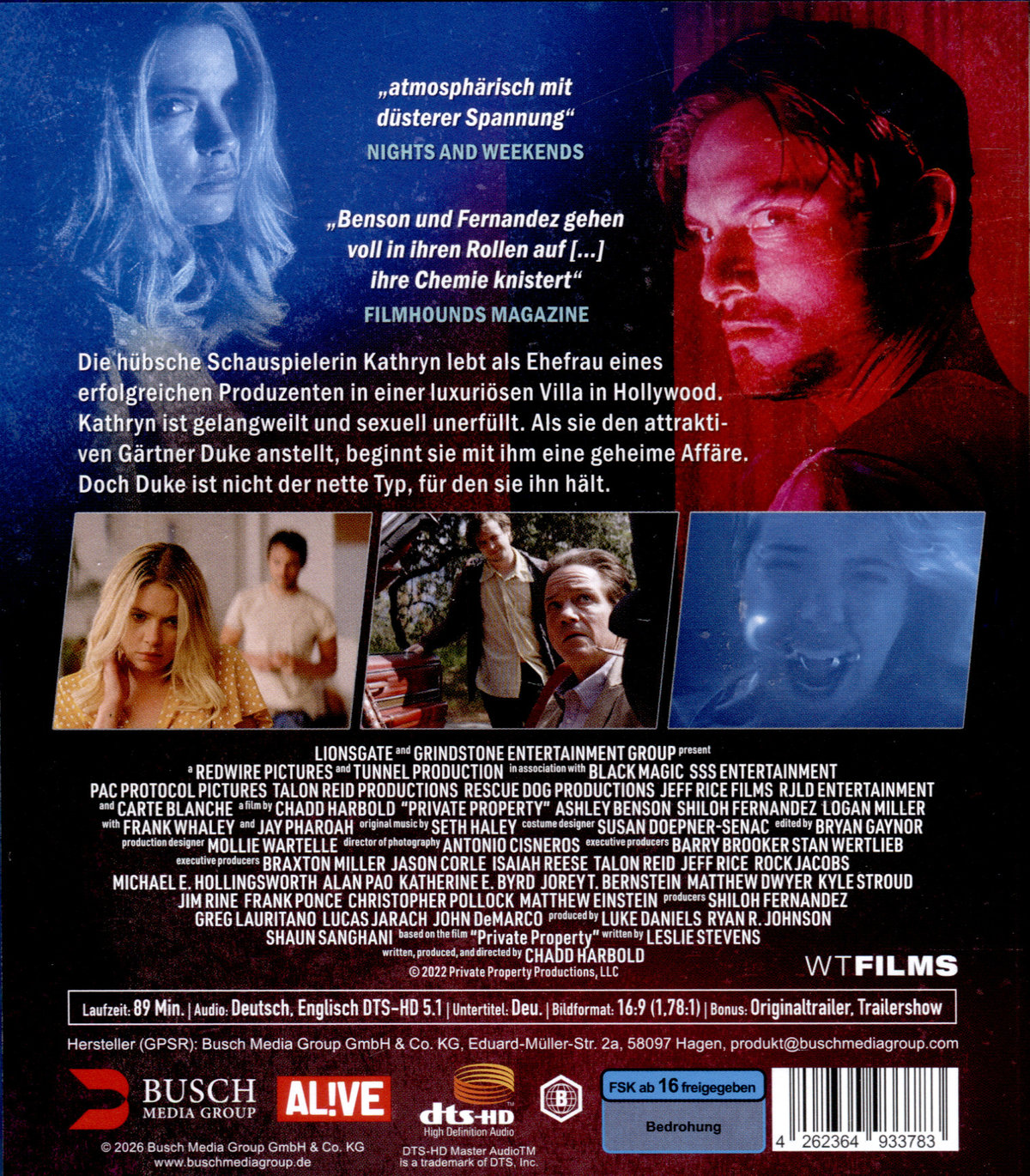 Private Property - Somebody's Always Watching  (Blu-ray Disc)