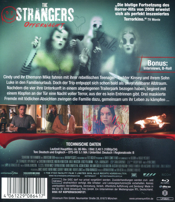 Strangers, The - Opfernacht (blu-ray)