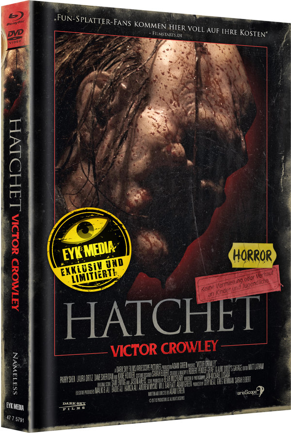 Hatchet 4 - Victor Crowley - Uncut Mediabook Edition (DVD+blu-ray) (C)