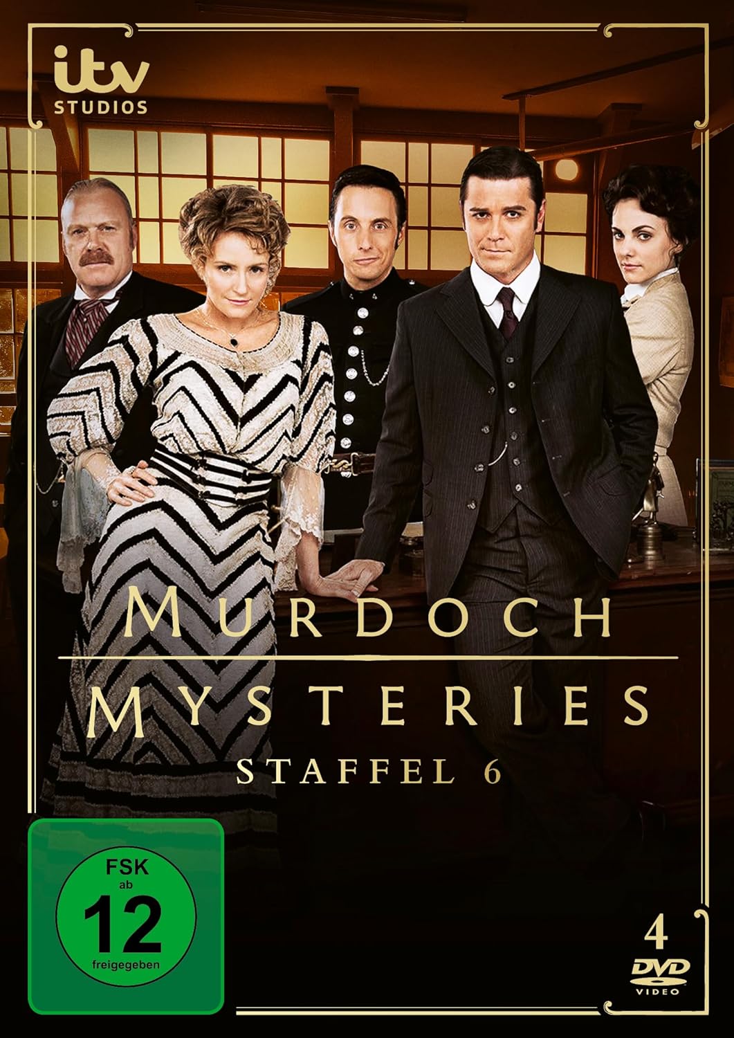 Murdoch Mysteries - Staffel 6  [4 DVDs]  (DVD)