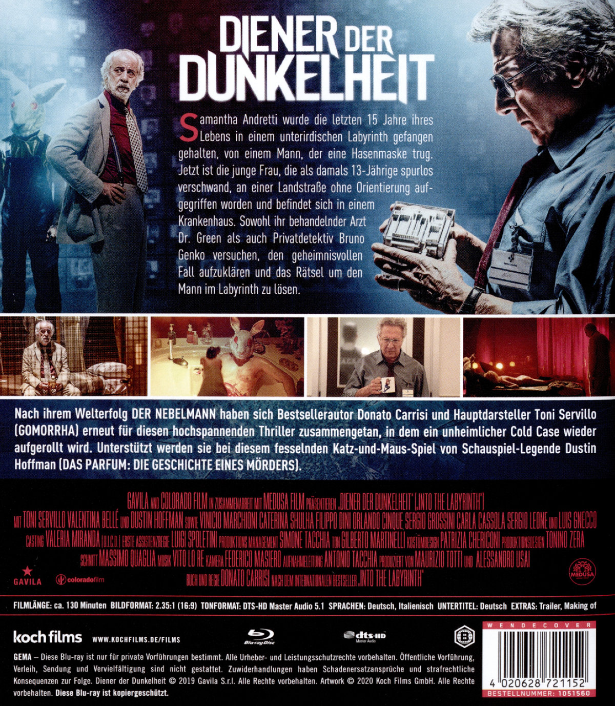 Diener der Dunkelheit (blu-ray)