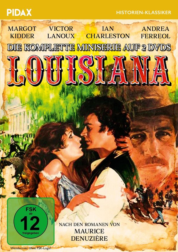 Louisiana / Das komplette 6-teilige Historienepos im Stil von „Vom Winde verweht“ und „North & South“ (Pidax Historien-Klassiker) [2 DVDs]  (DVD)