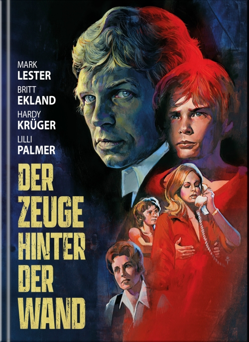 Zeuge hinter der Wand, Der - Uncut Mediabook Edition  (DVD+blu-ray) (B)