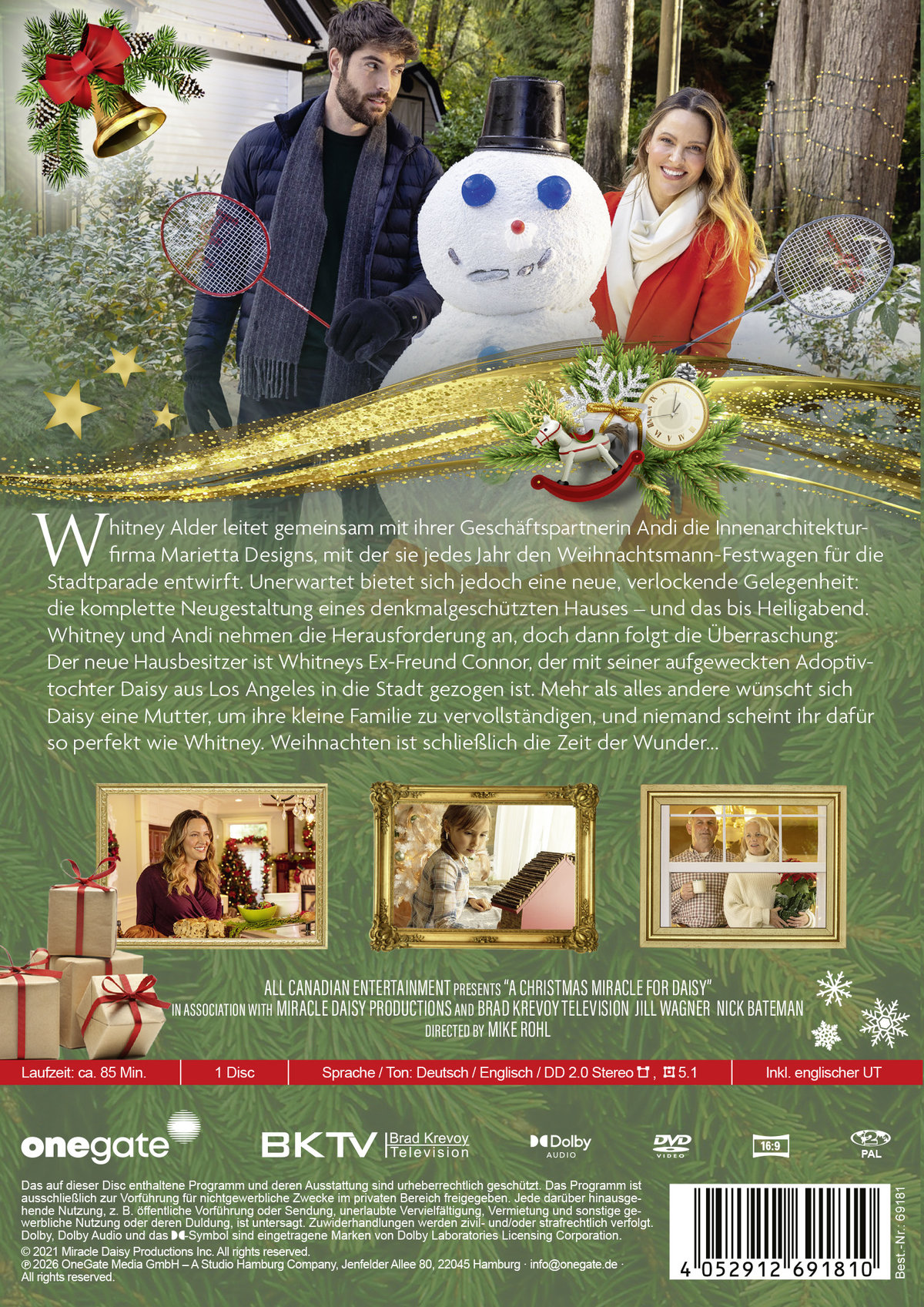 Ein Weihnachtswunder für Daisy  (DVD)