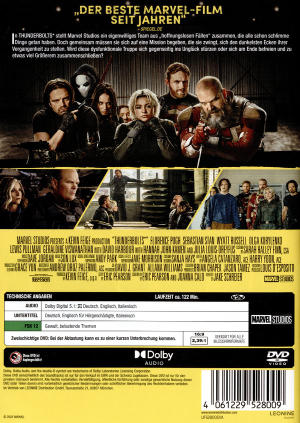 Thunderbolts  (DVD) Thunderbolts  (DVD)