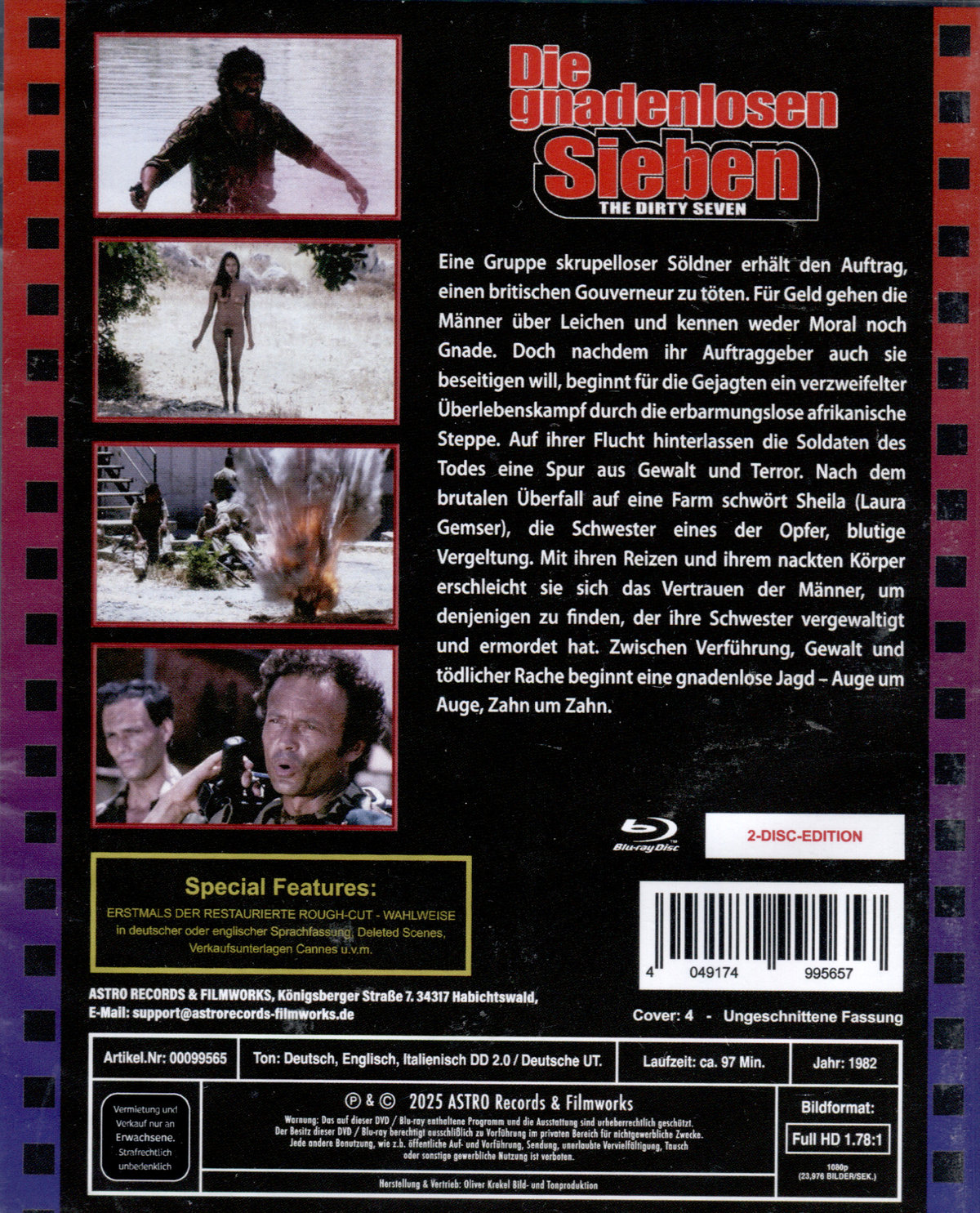 Die gnadenlosen Sieben - Uncut Edition  (DVD+blu-ray) (4)